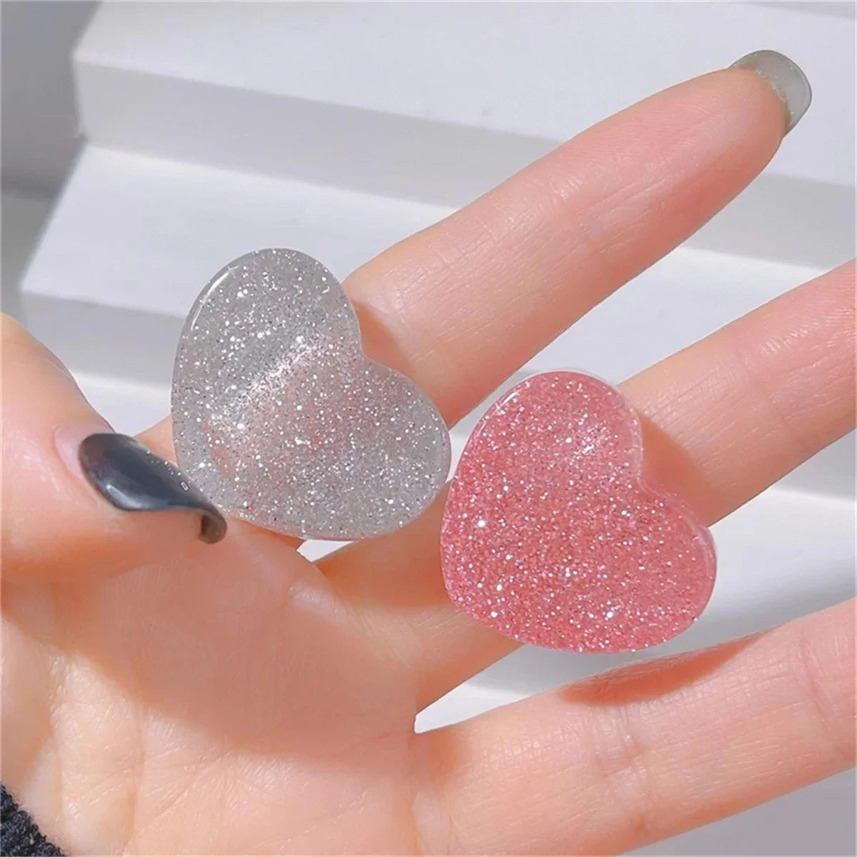 Y2K Acrylic Creativity Cute Sweet Star Bowknot Heart Ring Jewelry Set Girl Goth EMO 2000s Harajuku Vintage Jewelry Accessories